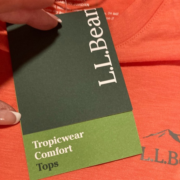 L.L. Bean Tropicwear comfort top women’s size small SUNSMART UPF 50+ brand new! - Picture 8 of 16